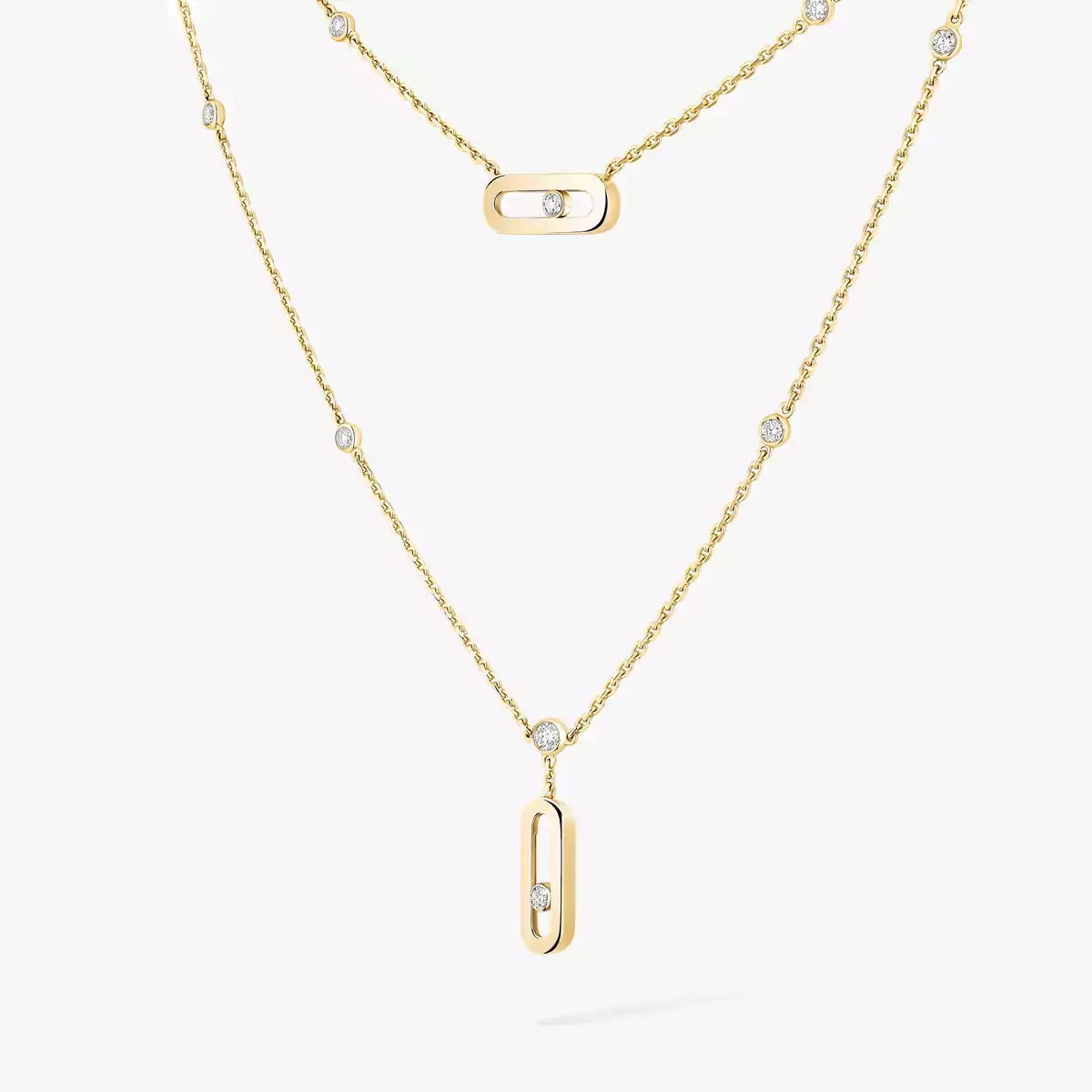 [Mysitc]  Move Uno Diamond Necklace