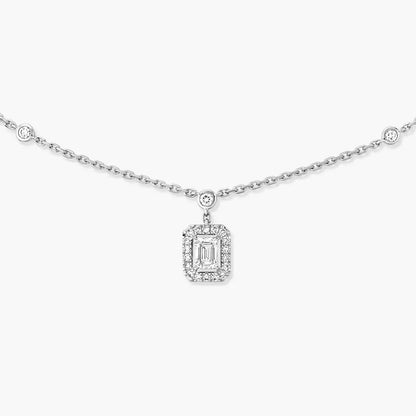 [Mysitc] My Twin Diamond Necklace in Silver
