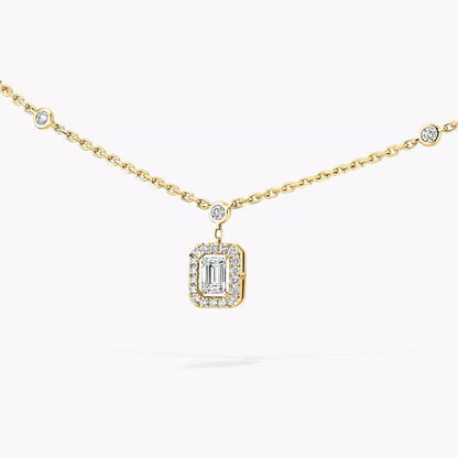 [Mysitc] My Twin Diamond Necklace in Silver
