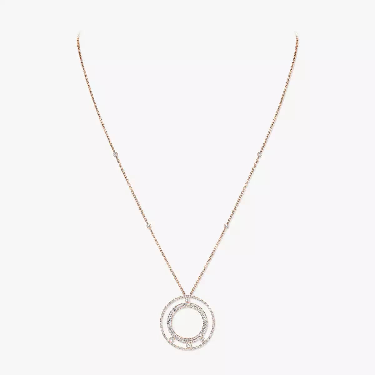 [Mysitc] Move Romane Long Pave_-Set Diamond Necklace