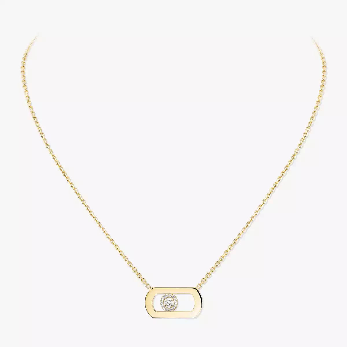 [Mysitc] So Move Diamond Necklace in Gold