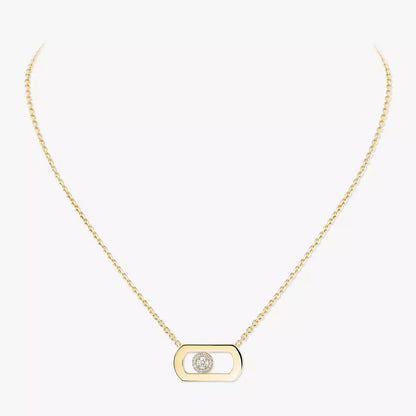 [Mysitc] So Move Diamond Necklace in Gold