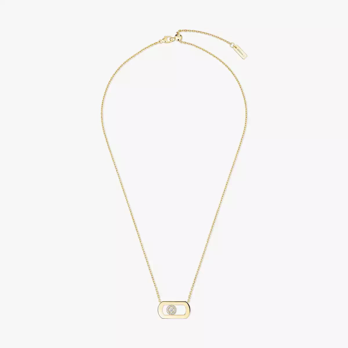 [Mysitc] So Move Diamond Necklace in Gold