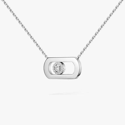 [Mysitc] So Move Diamond Necklace in Gold