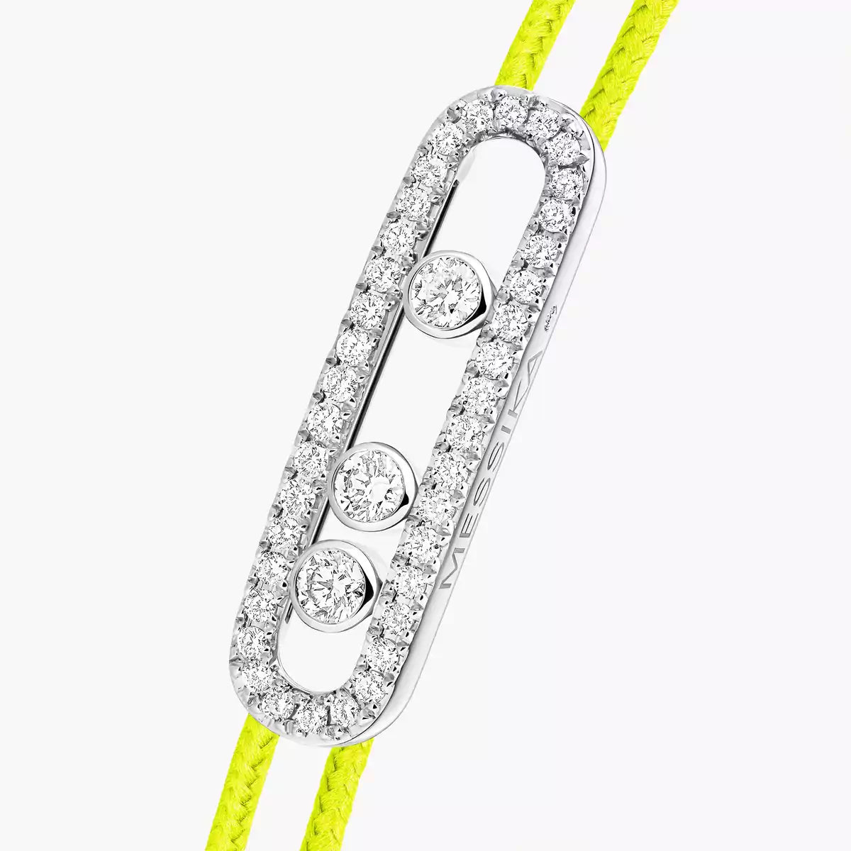 [Mysitc] Messika Care(s) pink cord pavé bracelet