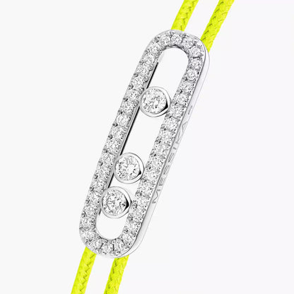 [Mysitc] Messika Care(s) pink cord pavé bracelet