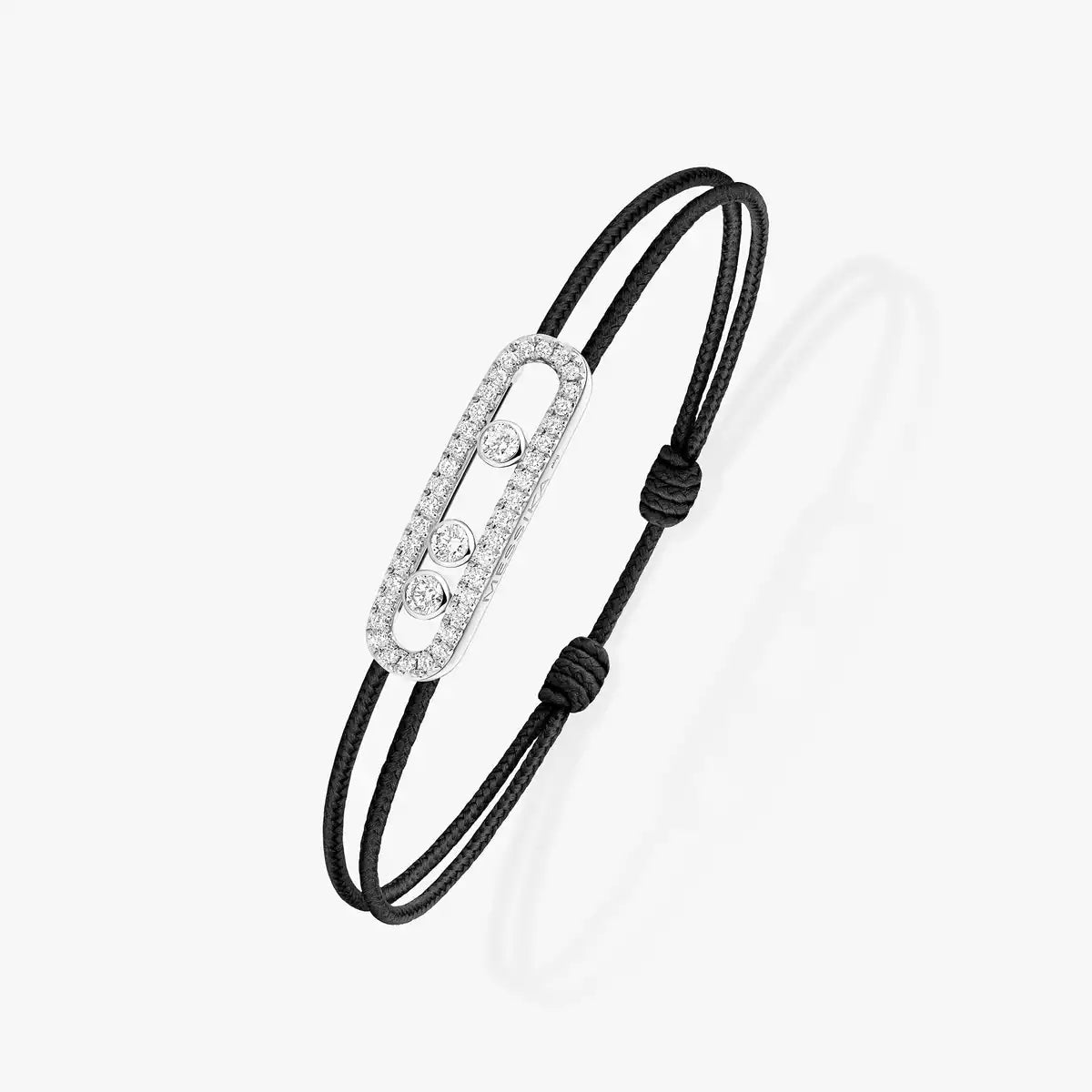 [Mysitc] Messika Care(s) pink cord pavé bracelet