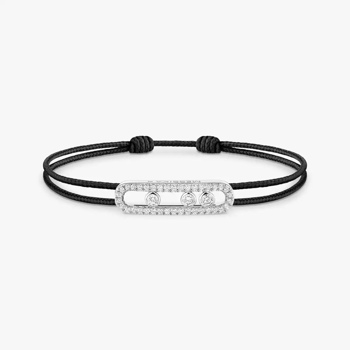 [Mysitc] Messika Care(s) pink cord pavé bracelet