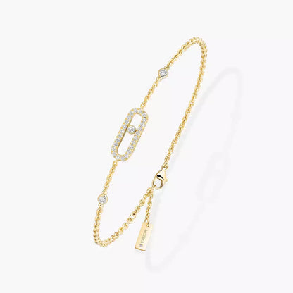 [Mysitc] Move Uno Diamond Bracelet