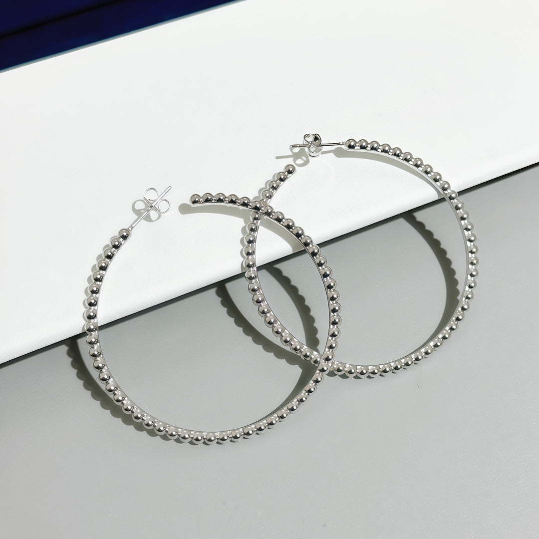 [Mysitc]  SMOOTH BEAD STUD EARRINGS