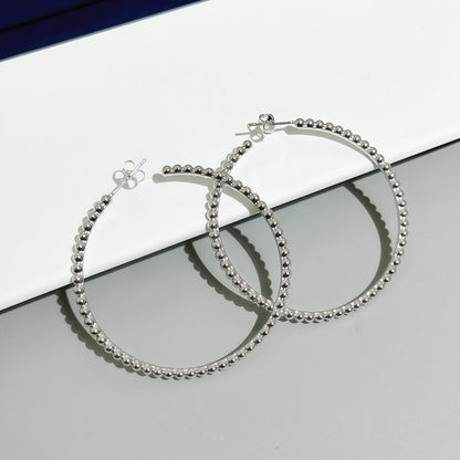 [Mysitc]  SMOOTH BEAD STUD EARRINGS