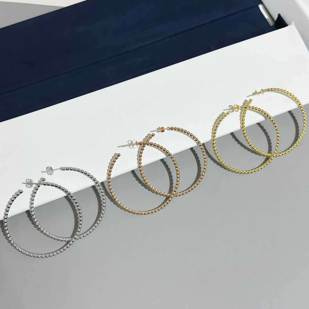 [Mysitc]  SMOOTH BEAD STUD EARRINGS