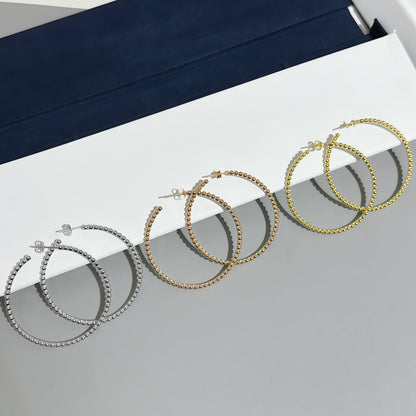[Mysitc]  SMOOTH BEAD STUD EARRINGS