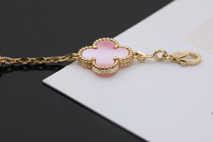 [Mystic]CLOVER 5 PINK  FRITILLARY BRACELET