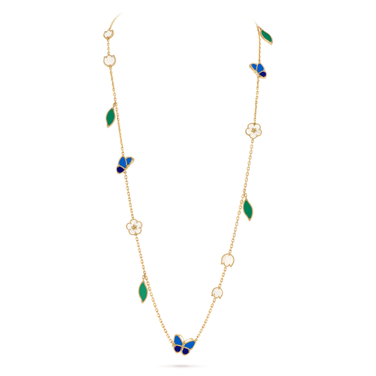 [Mystic] 26 NEW CLOVER 15 MOTIFS LUCKY NECKLACE