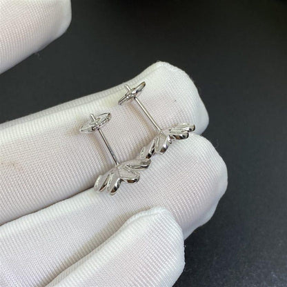 [Mystic Crown]FRIVOLE MINI SILVER FLOWER EARRINGS