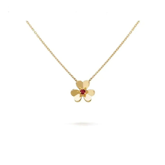 [Mystic]FRIVOLE GOLD FLOWER NECKLACE