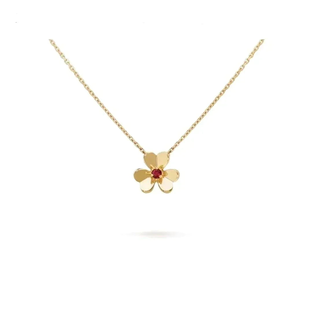 [Mystic Crown]FRIVOLE GOLD FLOWER NECKLACE