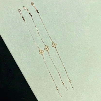 [Mystic]CLOVER SINGLE FLOWER BRACELET