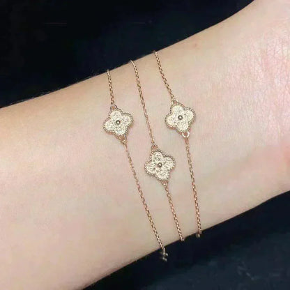 [Mystic]CLOVER SINGLE FLOWER BRACELET