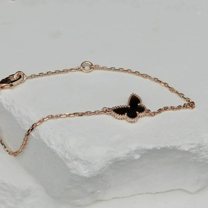[Mystic]BUTTERFLY ONYX  BUTTERFLY BRACELET