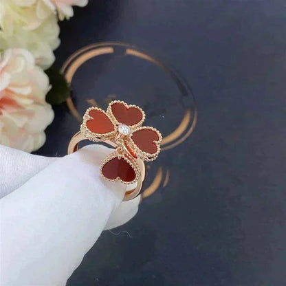 [Mystic Crown]SWEET CLOVER CARNELIAN RING