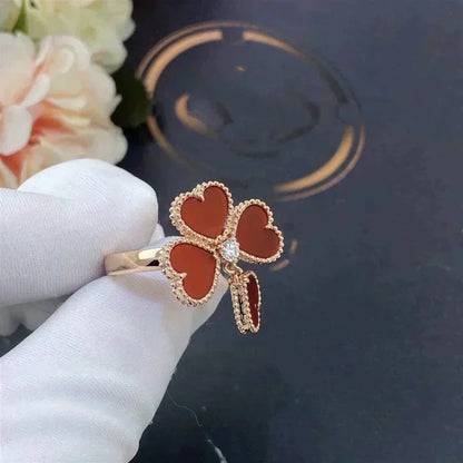 [Mystic Crown]SWEET CLOVER CARNELIAN RING