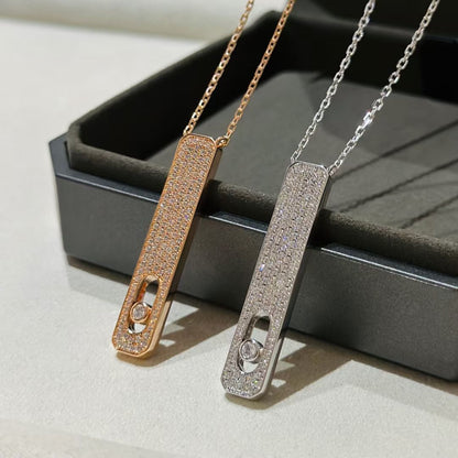 [Mysitc] MY FIRST DIAMOND PAVED NECKLACE
