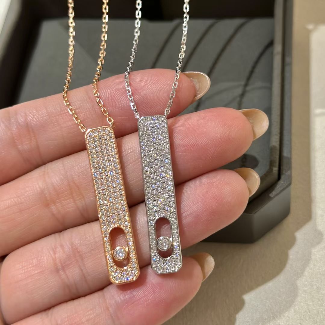 [Mysitc] MY FIRST DIAMOND PAVED NECKLACE
