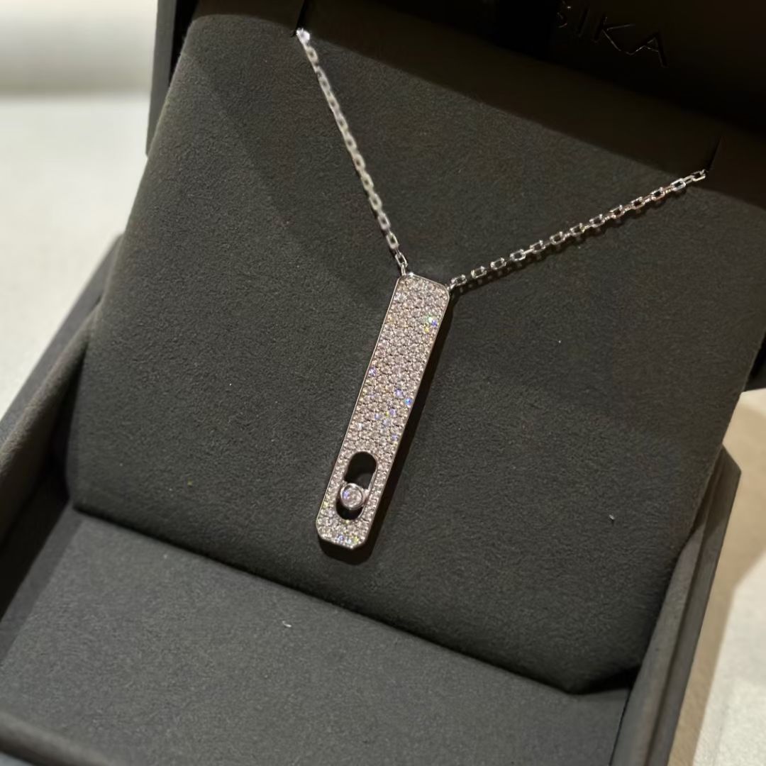 [Mysitc] MY FIRST DIAMOND PAVED NECKLACE