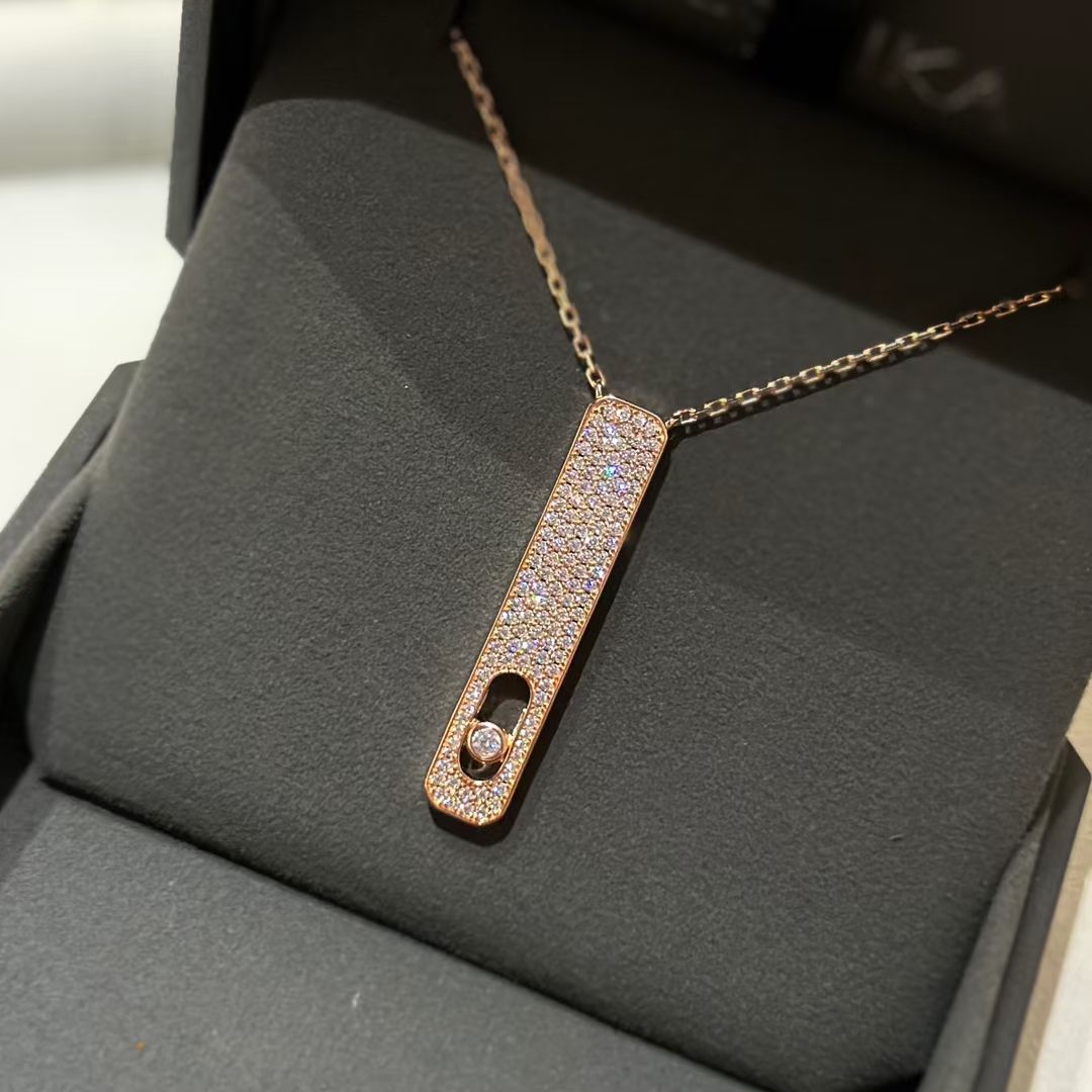 [Mysitc] MY FIRST DIAMOND PAVED NECKLACE