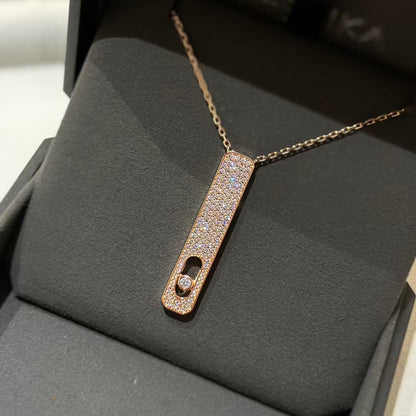 [Mysitc] MY FIRST DIAMOND PAVED NECKLACE