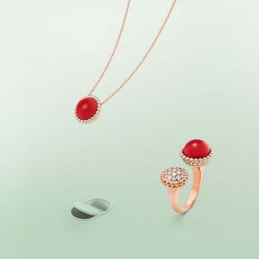 [Mystic]PERLEE COULEURS DIAMOND ROSE GOLD BETWEEN THE FINGER RING