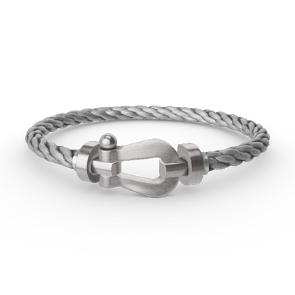 [Mystic Crown]FORCE LARGE HORSESHOE NO DIAMOND BRACELET SILVER
