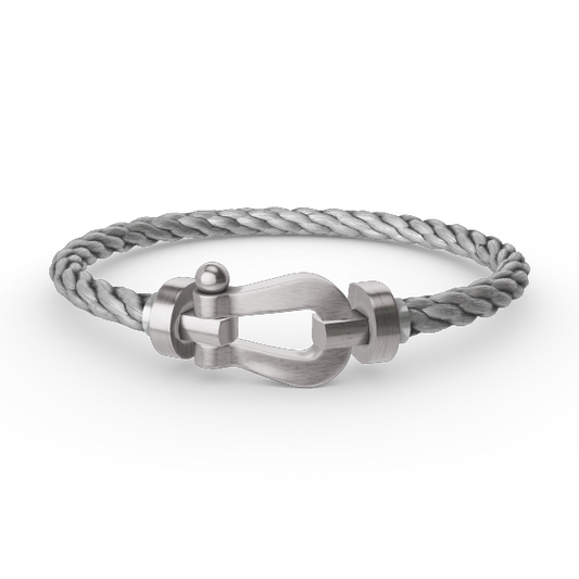 [Mystic Crown]FORCE LARGE HORSESHOE NO DIAMOND BRACELET SILVER