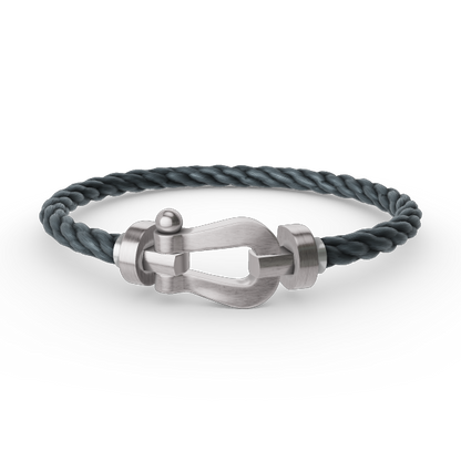 [Mystic]FORCE LARGE HORSESHOE NO DIAMOND BRACELET SILVER