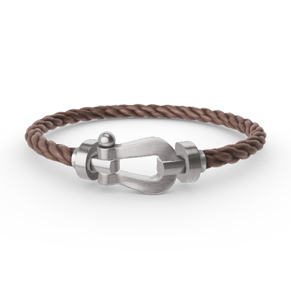 [Mystic]FORCE LARGE HORSESHOE NO DIAMOND BRACELET SILVER