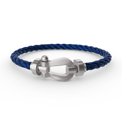 [Mystic]FORCE LARGE HORSESHOE NO DIAMOND BRACELET SILVER