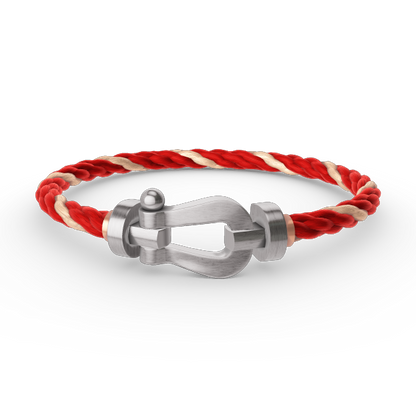[Mystic]FORCE LARGE HORSESHOE NO DIAMOND BRACELET SILVER