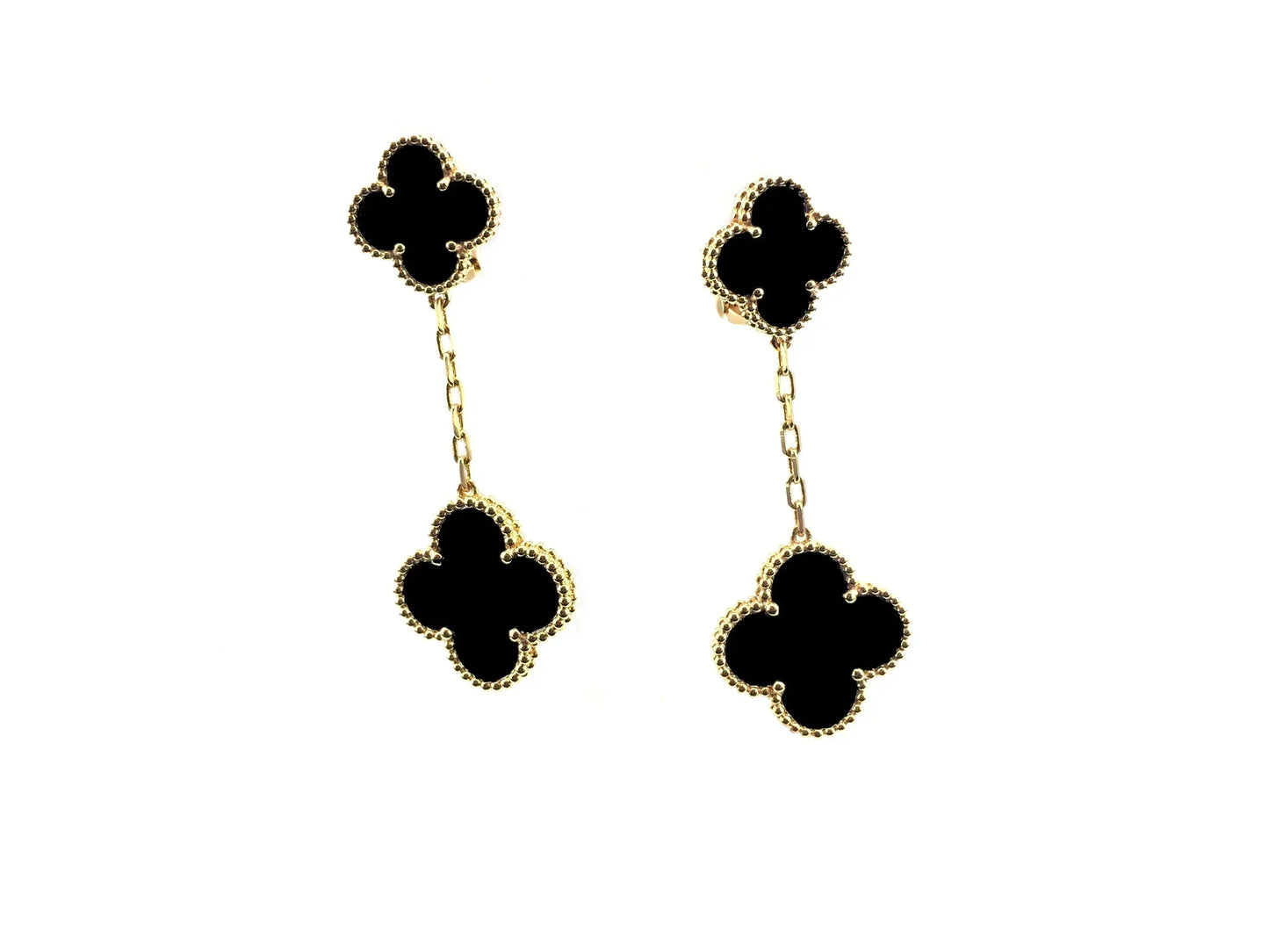 [Mystic]CLOVER 2 MOTIFS  EARRINGS (MULTIPLE CHOICESC