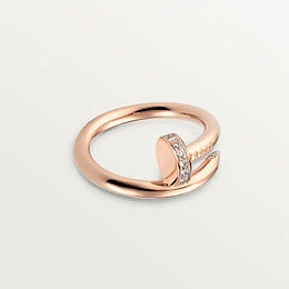 [Mystic]JUSTE RING 2.65MM PINK GOLD DIAMOND